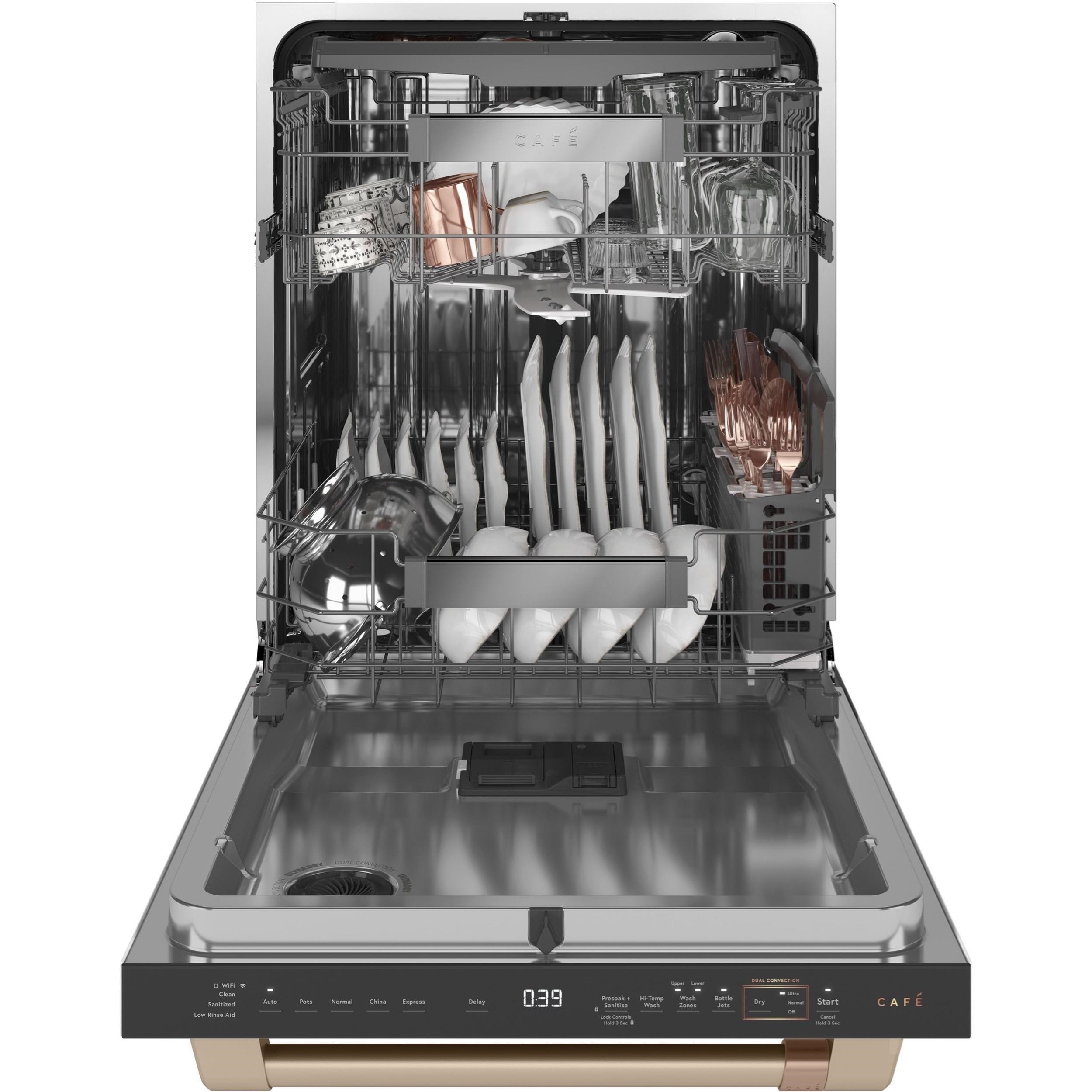 GE Appliances CDT875P4NW2 Cafe´™ Smart Stainless Steel Interior